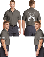 Cross Guns Reflective Mechanic Shirt