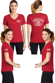 Speed Coast -  Women's Dry Fit V-neck Tee