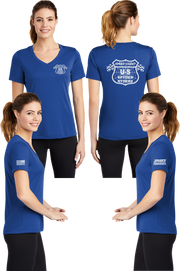 Speed Coast -  Women's Dry Fit V-neck Tee