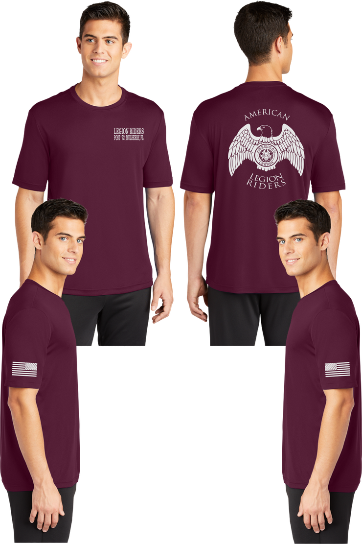 LR-72-Mulberry Men's Dry Fit Poly Tee