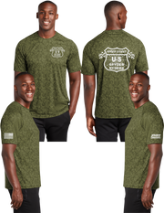 Speed Coast - Men's Camo Dry Fit Poly Short sleeve