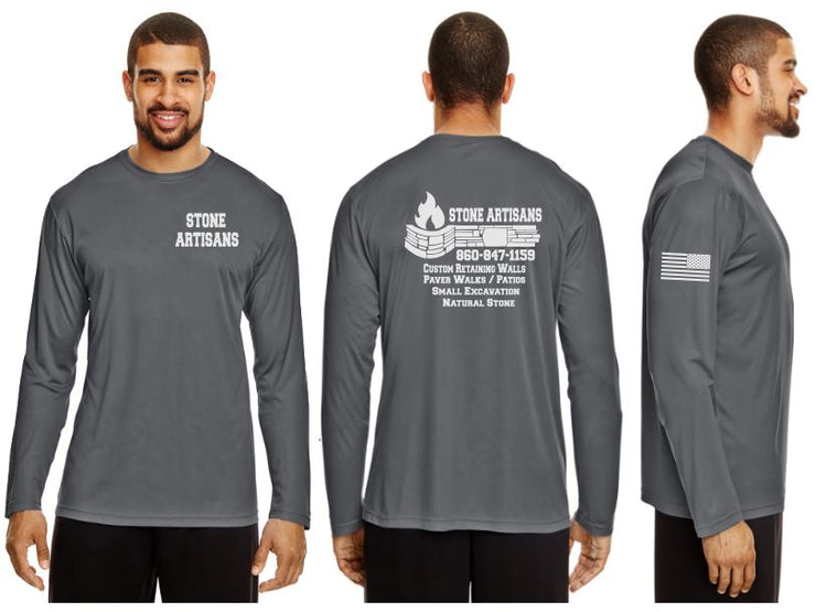 Stone Artisans Reflective Long Sleeve - 100% Polyester